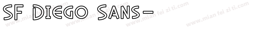 SF Diego Sans字体转换